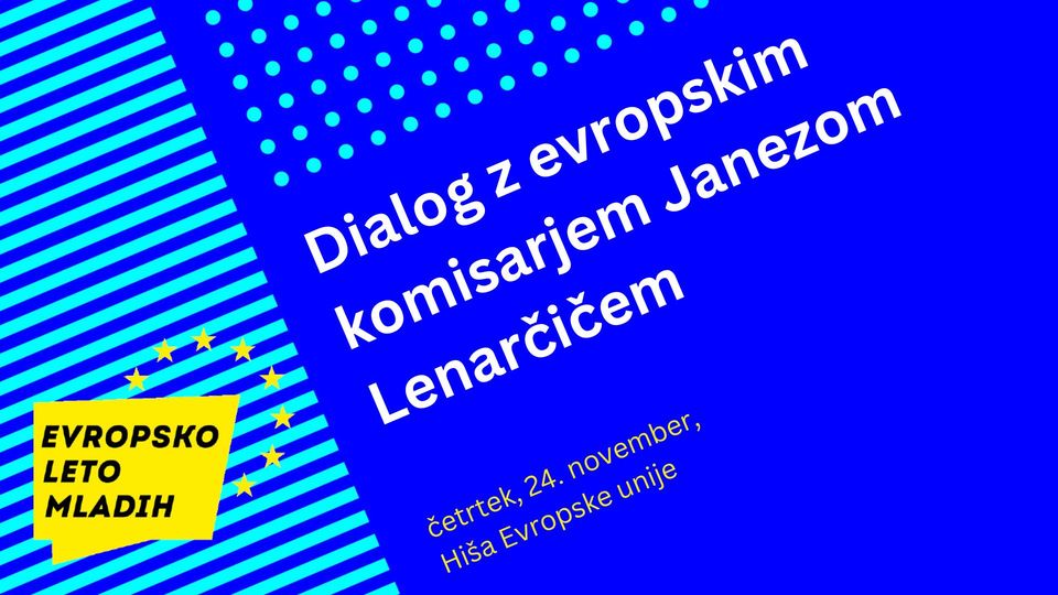 Dialog z evropskim komisarjem Janezom Lenarčičem