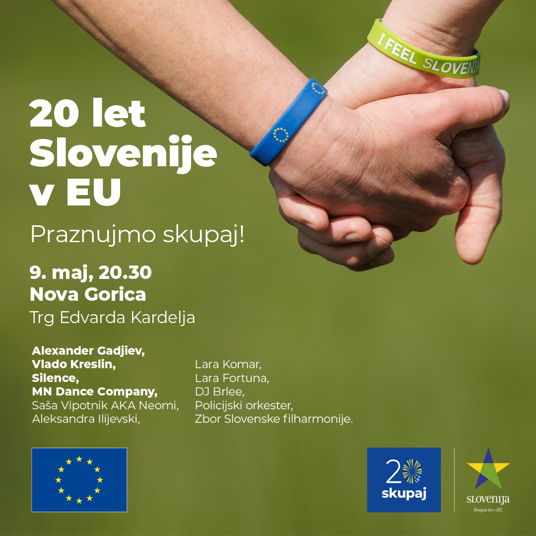 Državna proslava ob 20. obletnici vstopa Republike Slovenije v EU (Foto: 20 let Slovenije v EU)