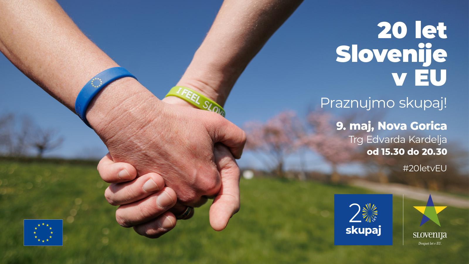 DAN EVROPE: 20 let Slovenije v EU. Praznujmo skupaj!