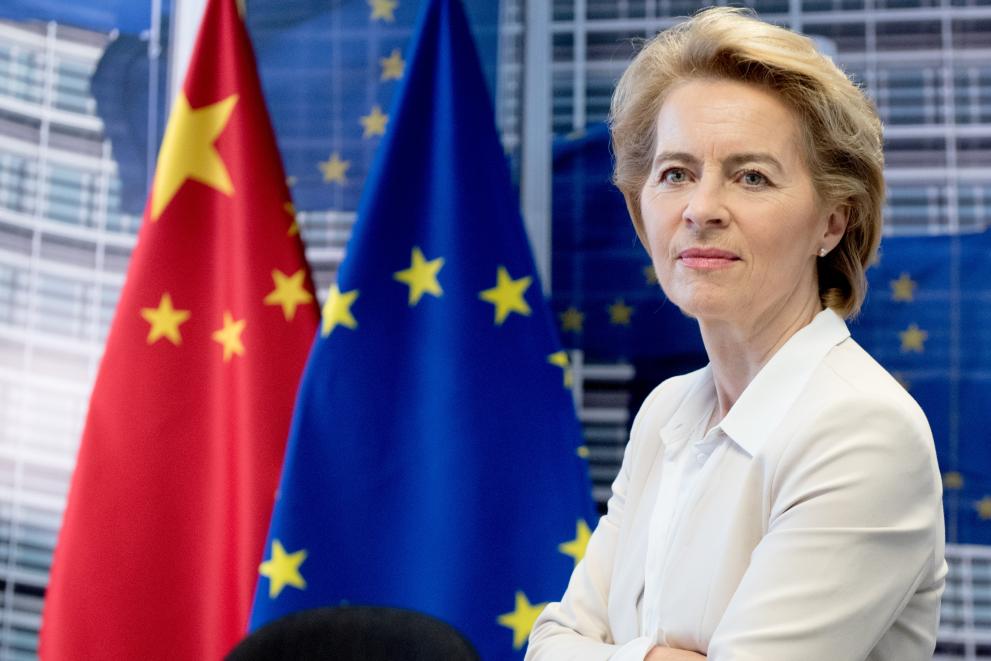 Participation of Ursula Von der Leyen, President of the European Commission, at the 22nd EU-China summit by videoconference