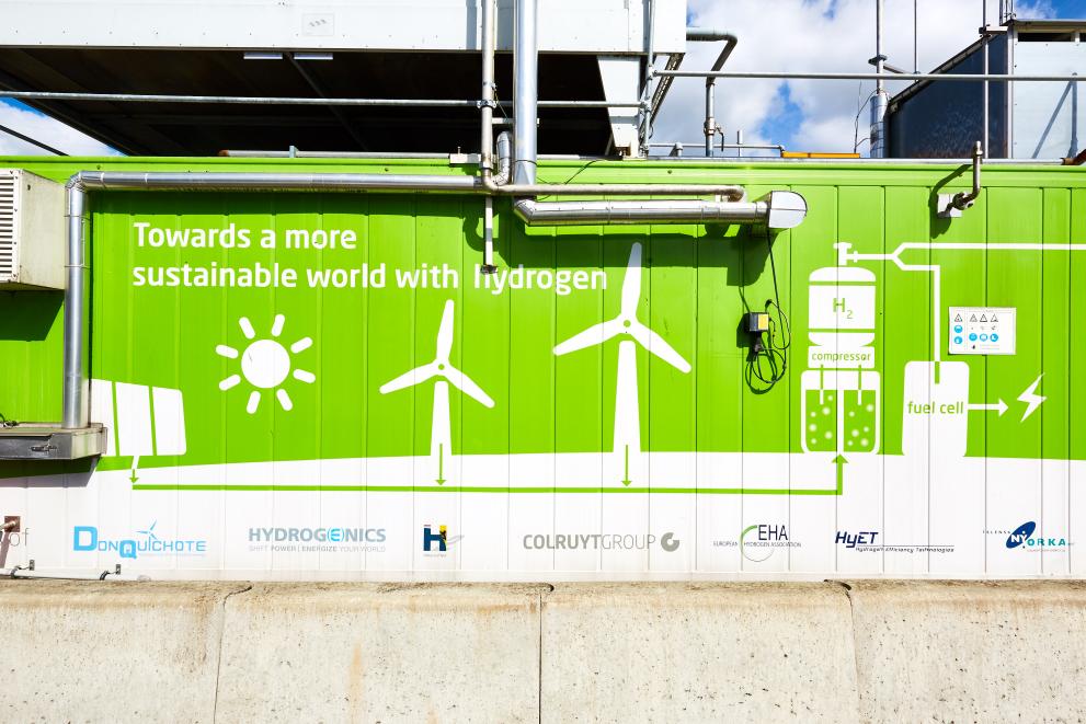 Hydrogen strategy - The hydrogen fueling station of the Don Quichote project