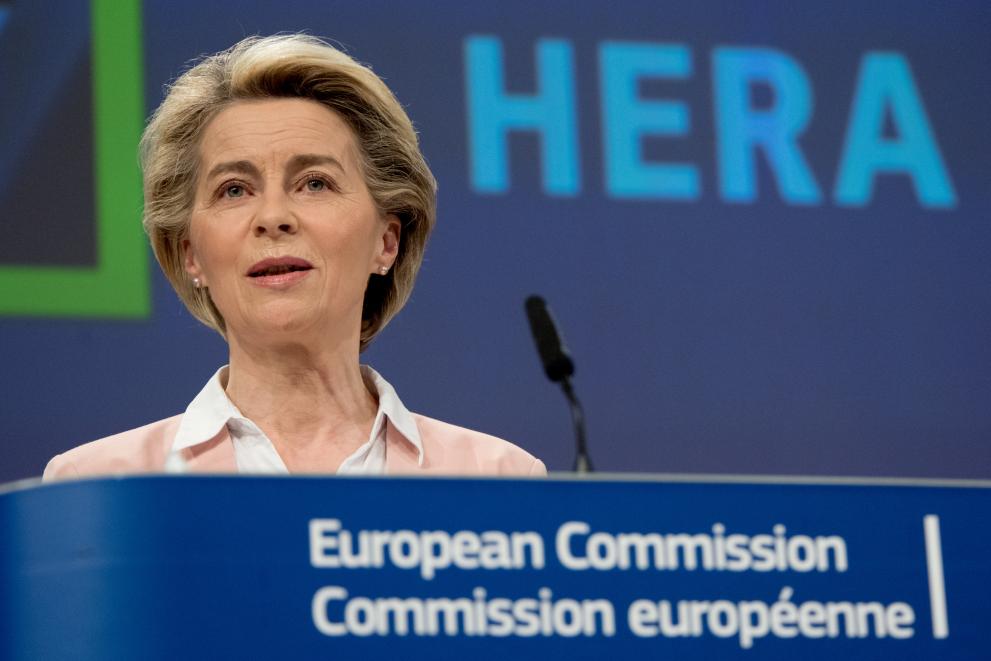 Read-out of the weekly meeting of the von der Leyen Commission by Ursula von der Leyen, President of the European Commission, Stella Kyriakides, and Thierry Breton, European Commissioners, on the HERA Incubator to anticipate the threat of coronavirus…