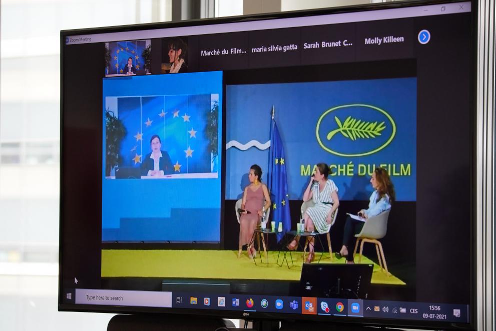 Participation of Věra Jourová, Vice-President of the European Commission, in the launch event of the campaign "CharactHer – Empowering all talents in the Film and the Media industries"