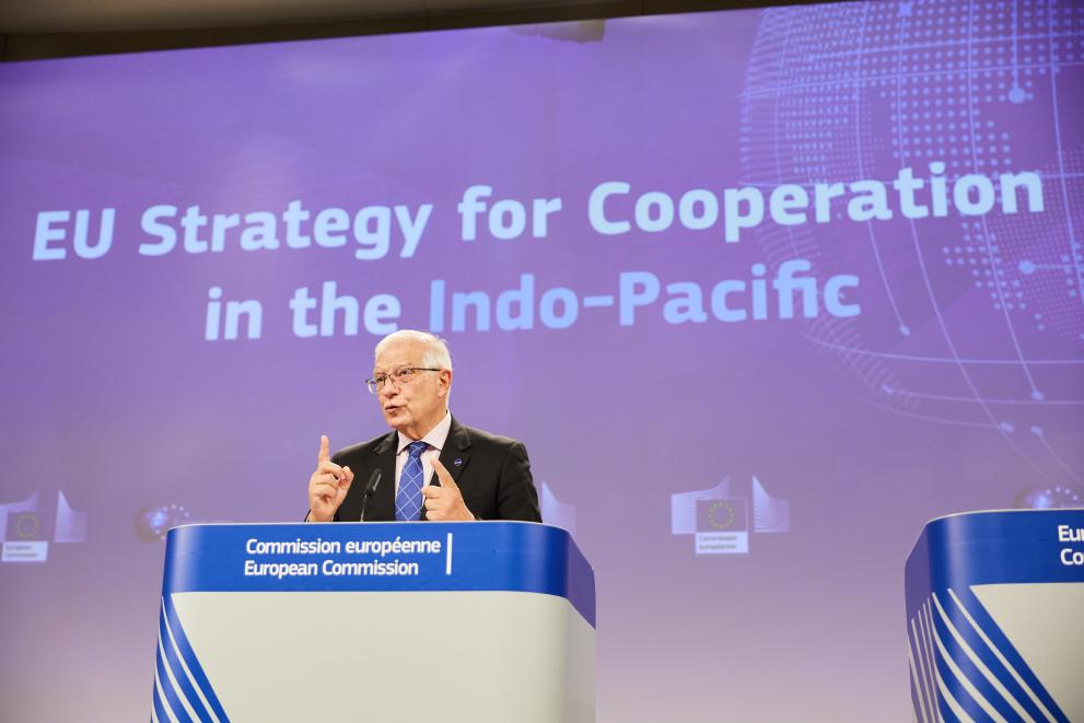 Press conference by Josep Borrell Fontelles, Vice-President of the European Commission, on an EU strategy for cooperation in the Indo-Pacific 