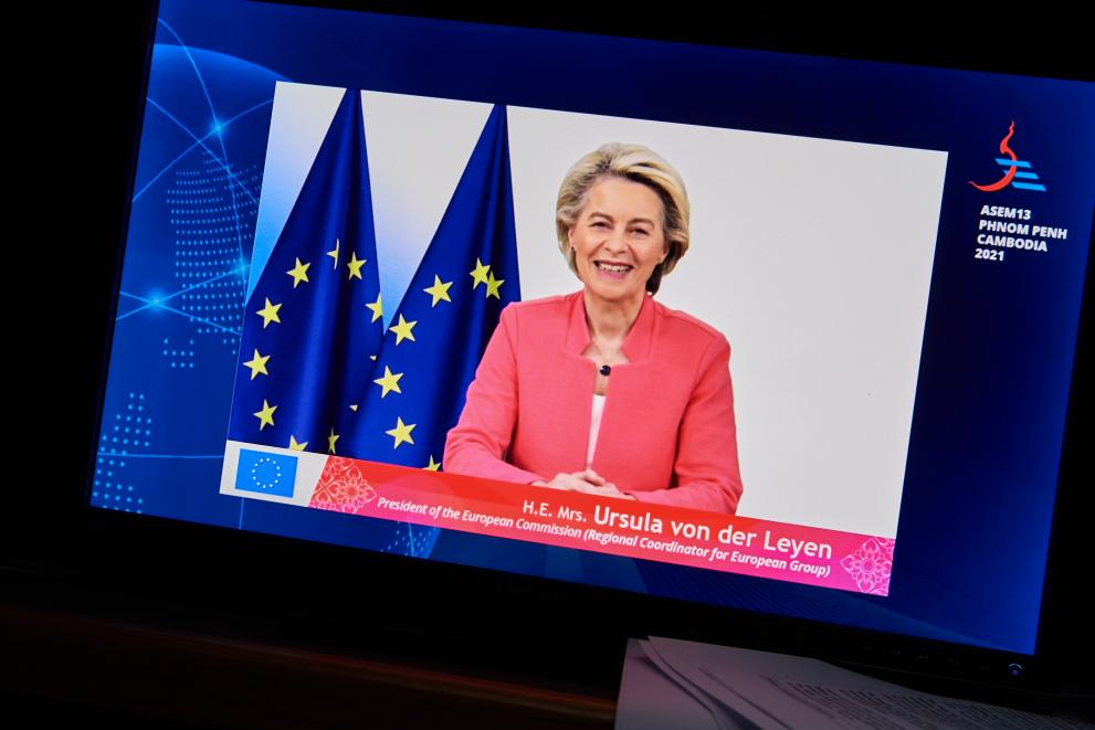 Participation of Ursula von der Leyen, President of the European Commission, in the 13th Asia-Europe Meeting (ASEM), via videoconference