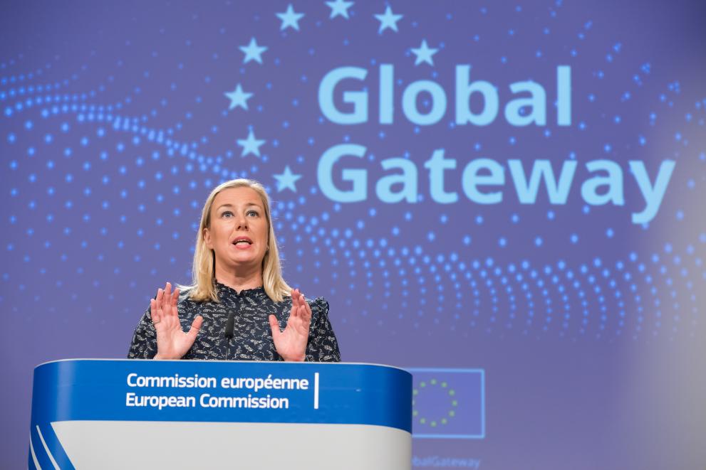 Read-out of the weekly meeting of the von der Leyen Commission by Ursula von der Leyen, President of the European Commission, Olivér Várhelyi, and Jutta Urpilainen, European Commissioners, on the Global Gateway
