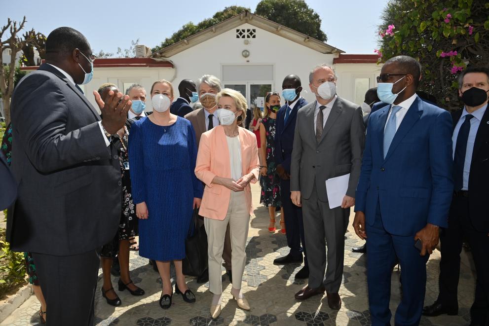 Visit of Ursula von der Leyen, President of the European Commission, and Members of the European Commission, to Senegal