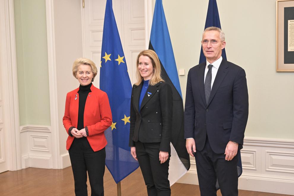 Visit of Ursula von der Leyen, President of the European Commission, in Estonia