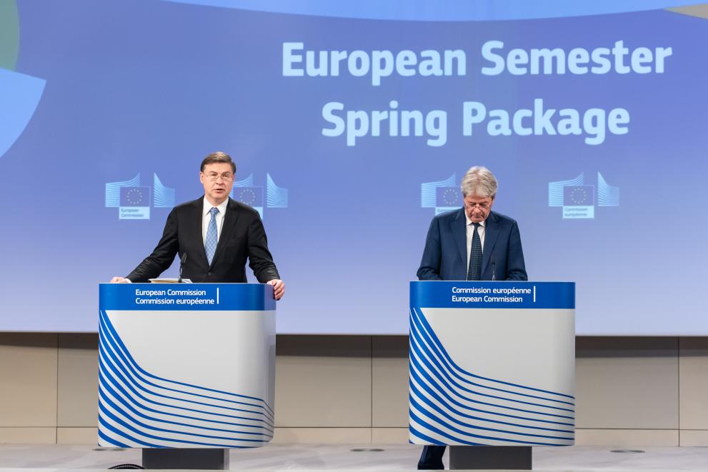 Read-out of the weekly meeting of the von der Leyen Commission by Valdis Dombrovskis, Executive Vice-President of the European Commission, and Paolo Gentiloni, European Commissioner,  on the 2023 European Semester Spring Package