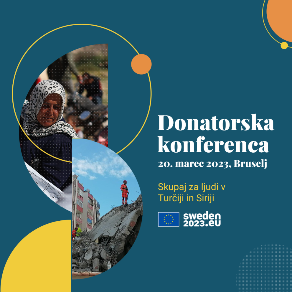 Mednarodna donatorska konferenca za Turčijo in Sirijo