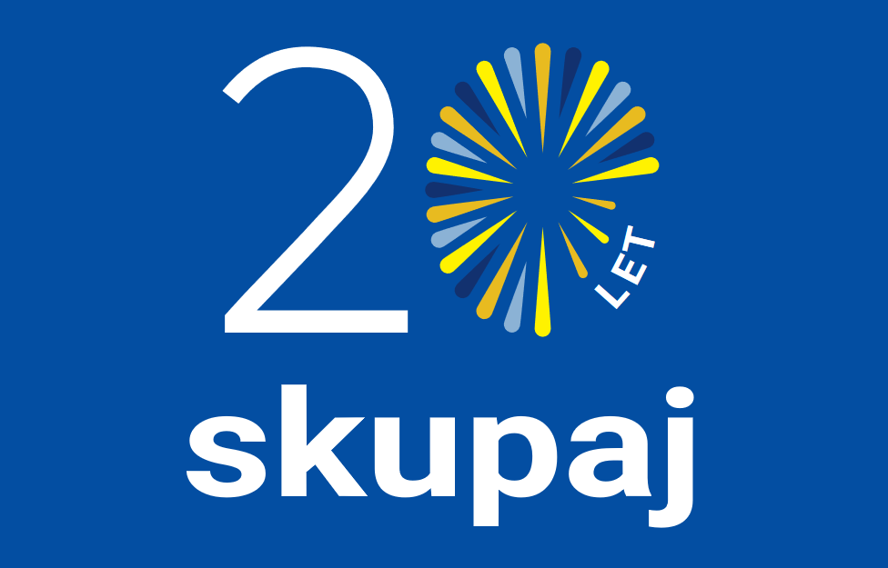 Dvajset let v EU (Foto: logotip 20 let skupaj)