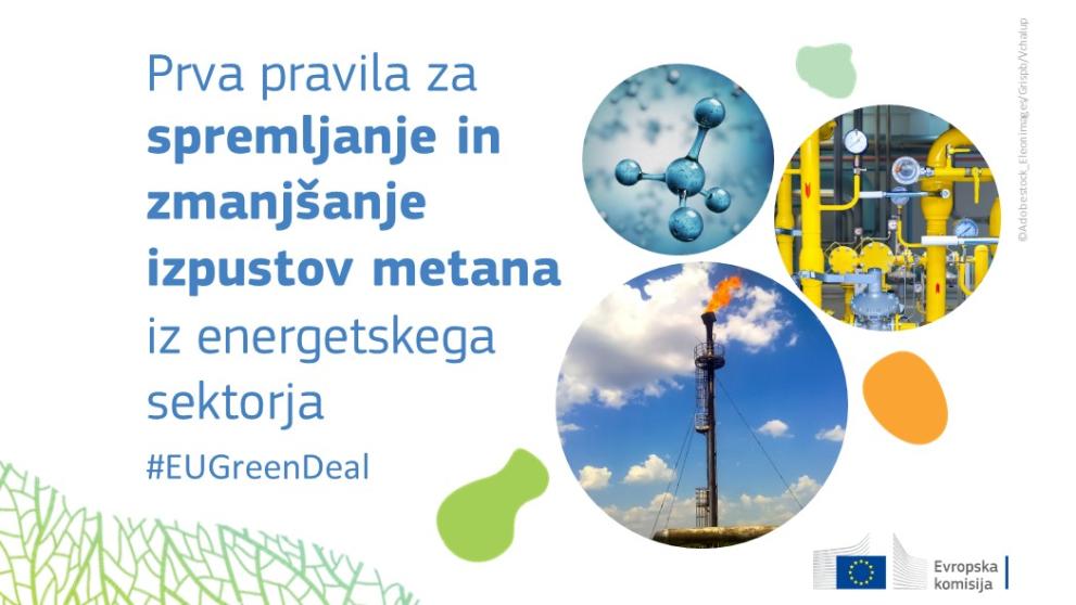 Uredba EU za zmanjšanje emisij metana v energetskem sektorju