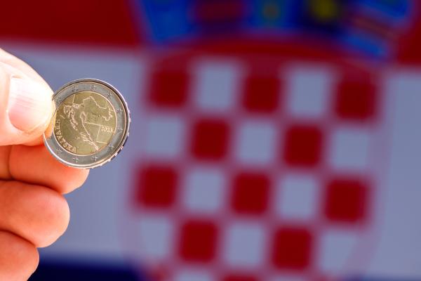 Croatian euro coins 
