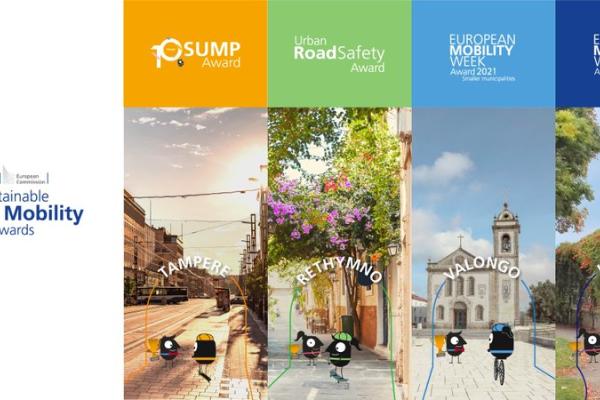 Nagrade za trajnostno mobilnost v mestih 2021