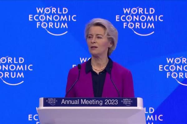 President von der Leyen in Davos 2023