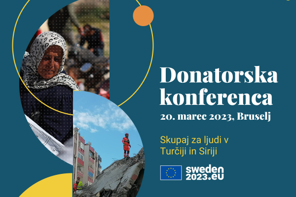 Mednarodna donatorska konferenca za Turčijo in Sirijo